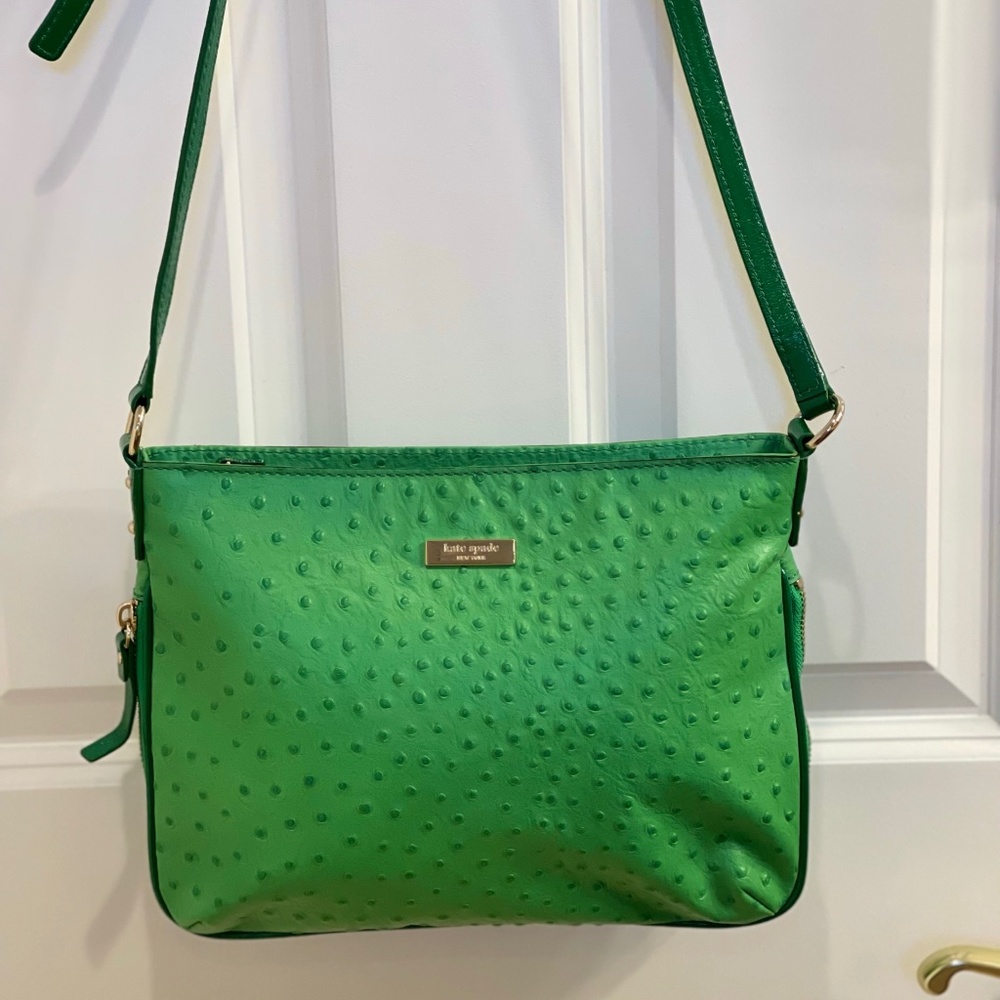 KATE SPADE GREEN CROSSBODY BAG
